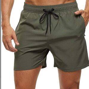 Speedo Men’s swim trunks, size L